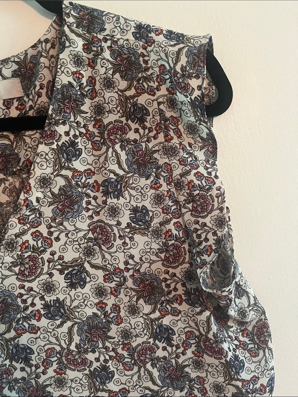 LOFT Ruffle Sleeve Blouse - Picture 3 of 5